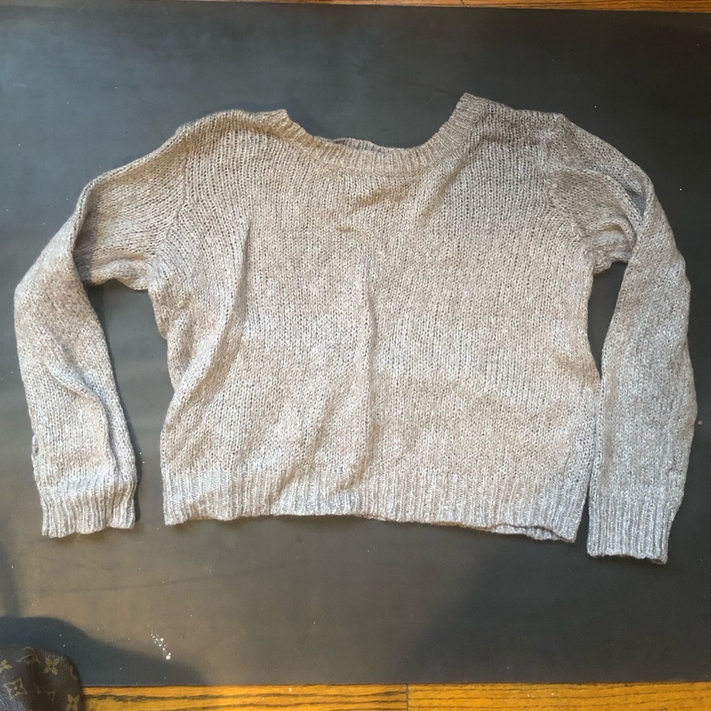 H&m light brown sweater